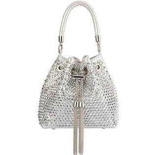 Crystal Luxe Bucket Bag