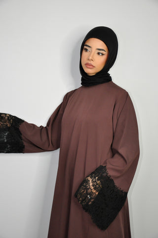 Espresso lace