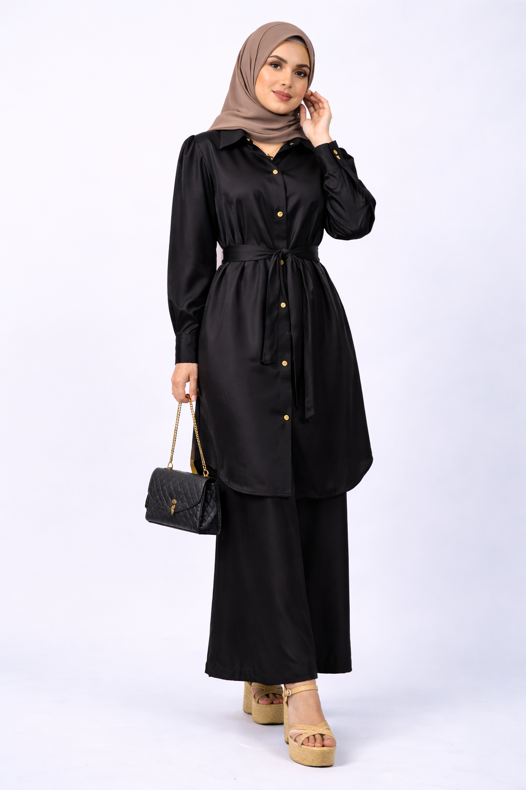 ELEGANCE SHIRT DRESS